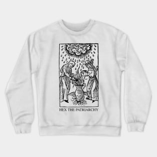 Hex The Patriarchy Medieval Witches Crewneck Sweatshirt